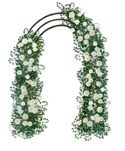 Raleigh Greenery Arch 