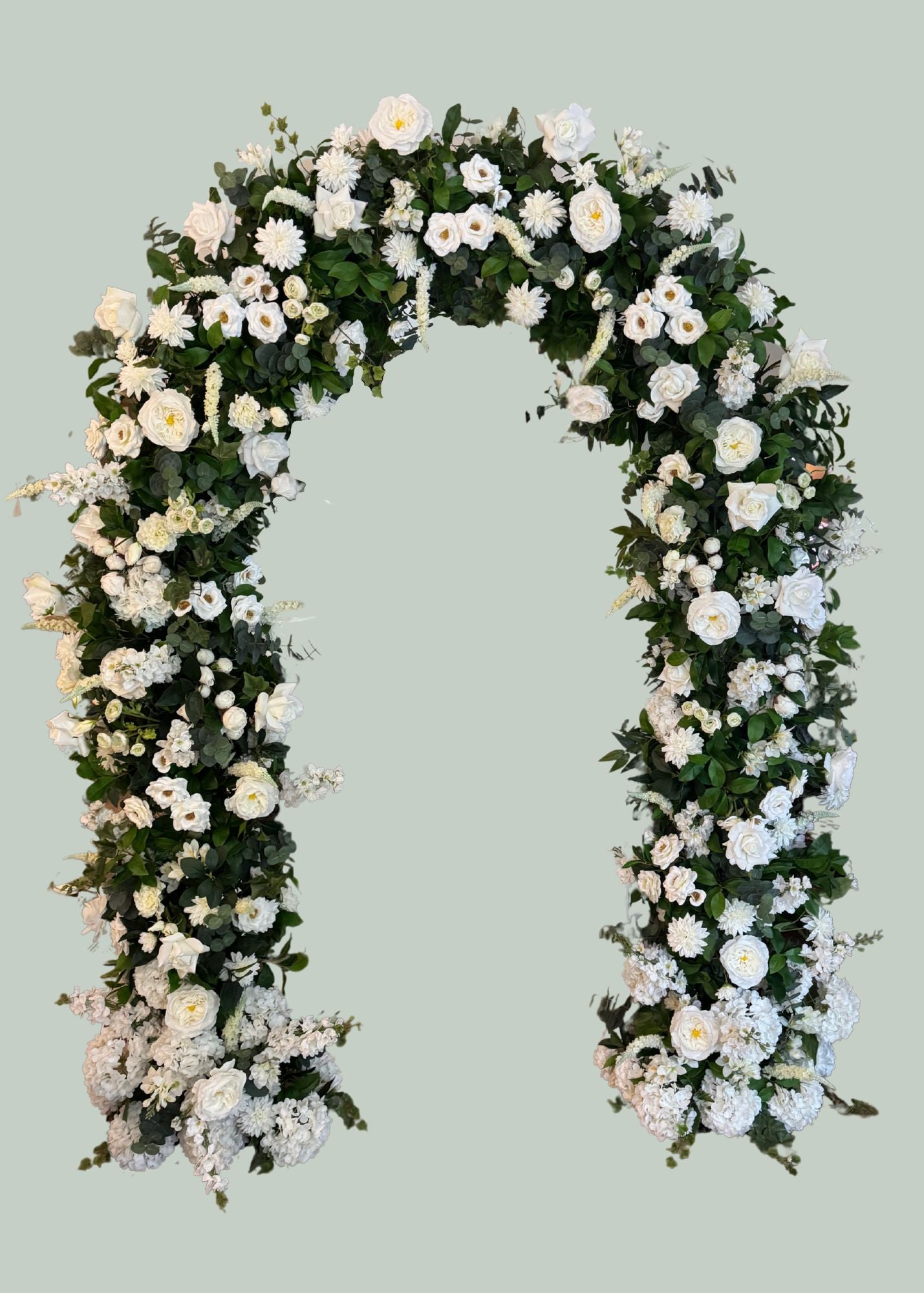 Raleigh Floral Arch Traditional 